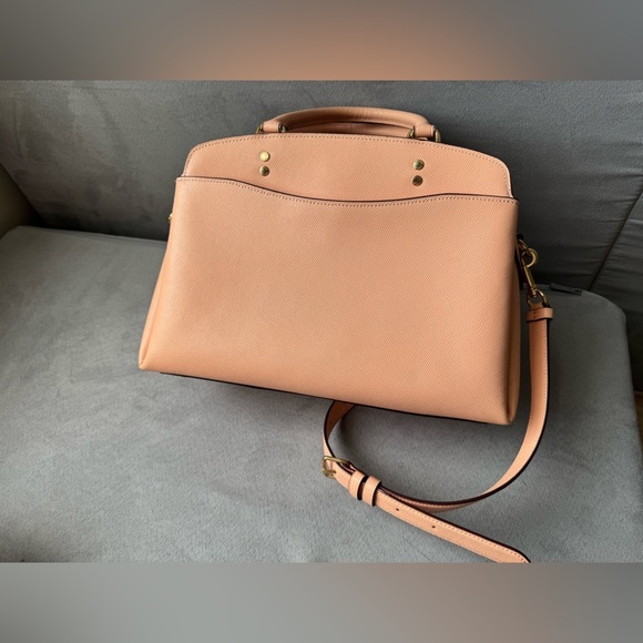Coach Peach Leather Purse - Picture 9 of 16